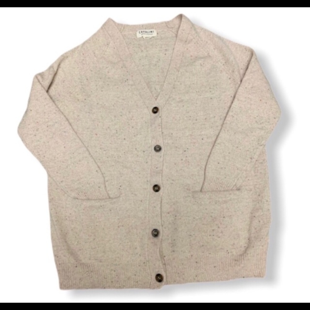 CAVALINI SWEATER COLLECTION CARDIGAN POCKE…
